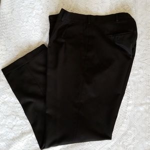 Perry Ellis Mens Black Dress Slack